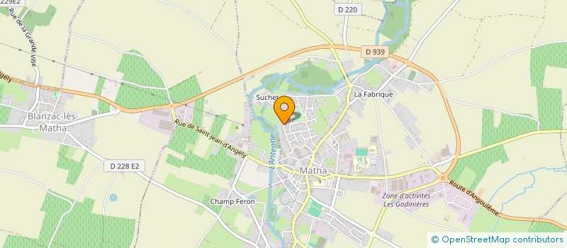 localisation de l'entreprise MONSIEUR THEO RIBOT  MATHA