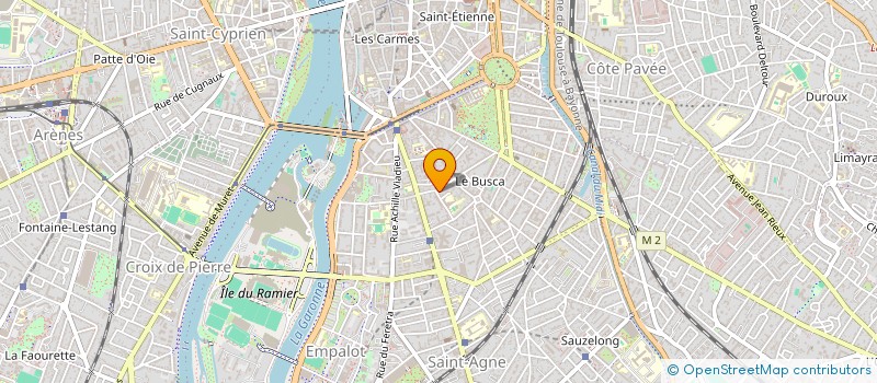 localisation de l'entreprise MONSIEUR THEO RIGOLLET  TOULOUSE