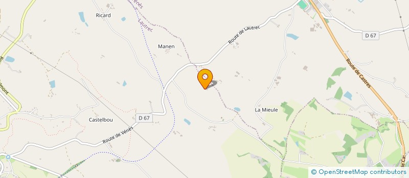 localisation de l'entreprise MONSIEUR THEO ROMAIN PIERRE EDLINE à LAUTREC