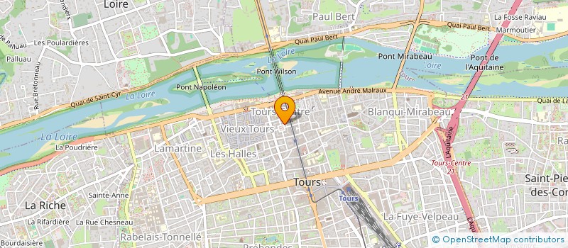 localisation de l'entreprise MONSIEUR THEO ROMAN  TOURS