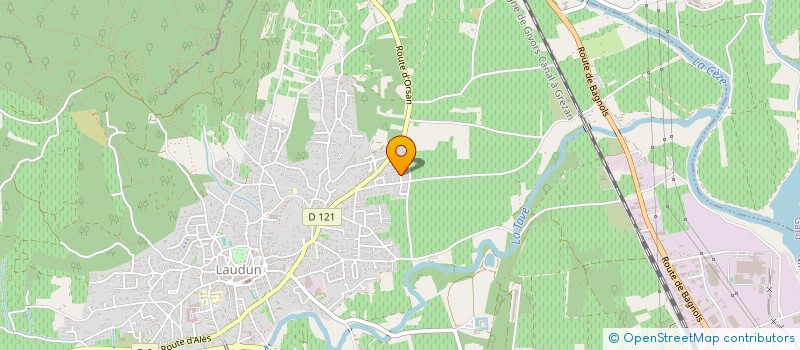 localisation de l'entreprise MONSIEUR THEO ROS  LAUDUN-L'ARDOISE