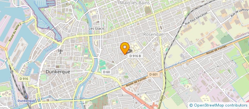 localisation de l'entreprise MONSIEUR THEO ROSSIGNOL à DUNKERQUE