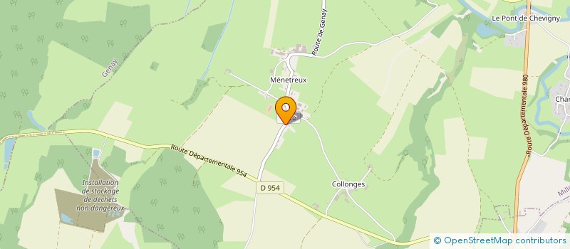 localisation de l'entreprise MONSIEUR THEO ROUSSEAU  MILLERY