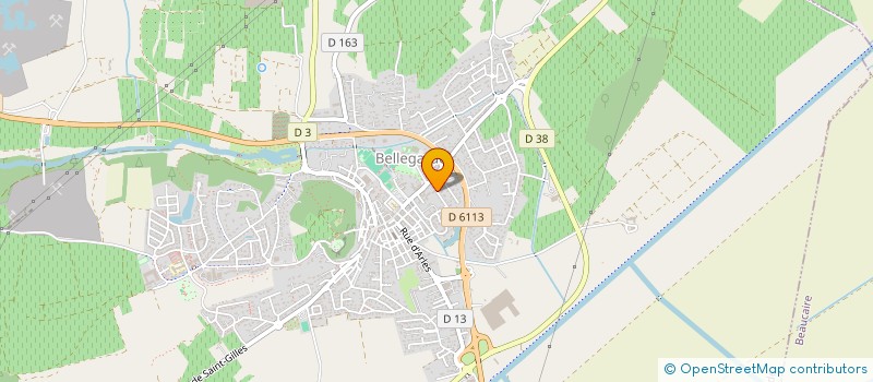 localisation de l'entreprise MONSIEUR THEO ROUSSEL  BELLEGARDE