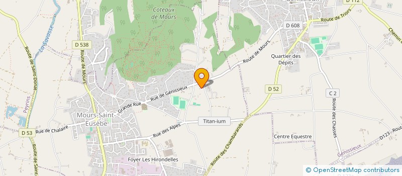 localisation de l'entreprise MONSIEUR THEO ROUX à MOURS-SAINT-EUSEBE