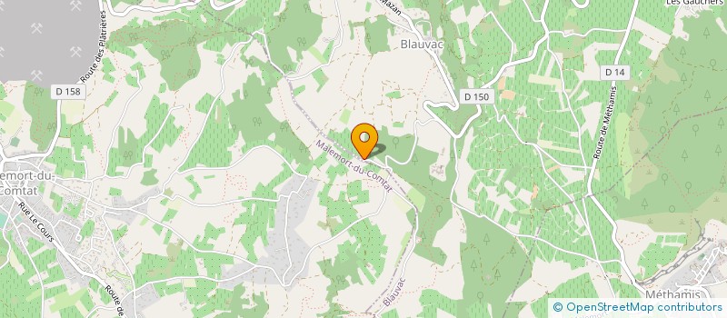 localisation de l'entreprise MONSIEUR THEO ROVIRA  BLAUVAC