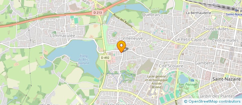 localisation de l'entreprise MONSIEUR THEO RUEL  SAINT-NAZAIRE