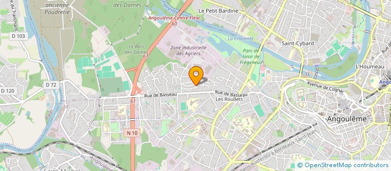 localisation de l'entreprise MONSIEUR THEO RUTIL  ANGOULEME