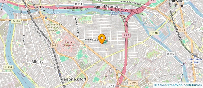 localisation de l'entreprise MONSIEUR THEO SABOURAUD  MAISONS-ALFORT