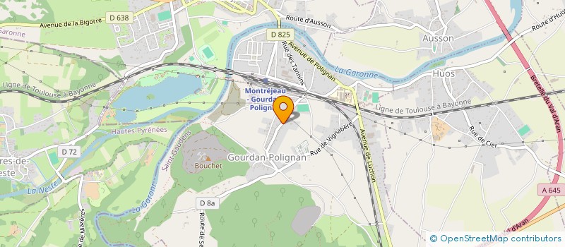 localisation de l'entreprise MONSIEUR THEO SAINT GERMES  GOURDAN-POLIGNAN