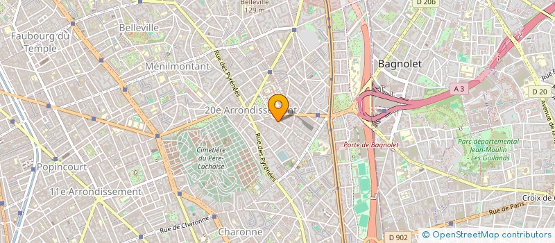 localisation de l'entreprise MONSIEUR THEO SANCHEZ  PARIS