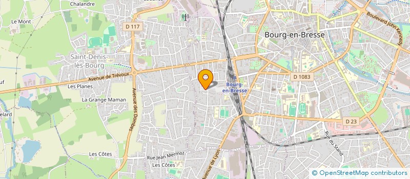 localisation de l'entreprise MONSIEUR THEO SANCHEZ à BOURG-EN-BRESSE