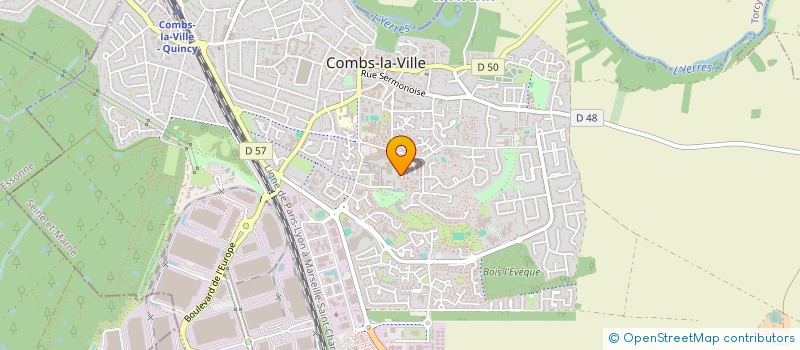 localisation de l'entreprise MONSIEUR THEO SAUZET  COMBS-LA-VILLE