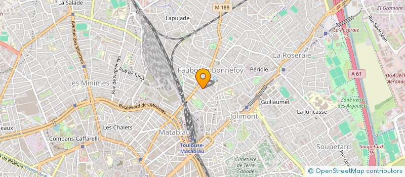 localisation de l'entreprise MONSIEUR THEO SCHIAVI à TOULOUSE