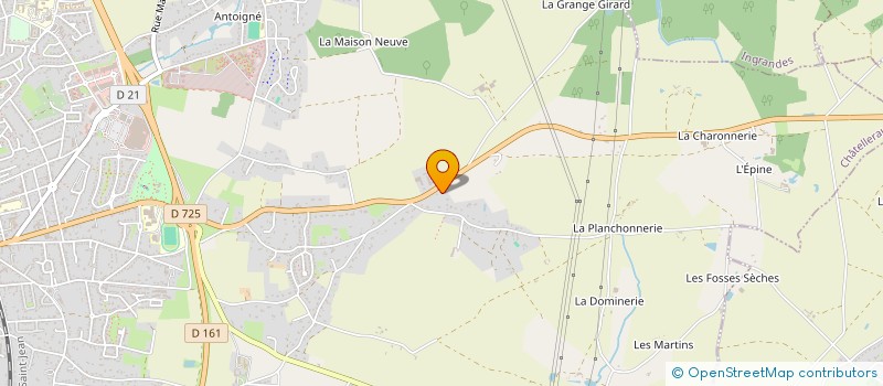 localisation de l'entreprise MONSIEUR THEO SCOFFONI à CHATELLERAULT