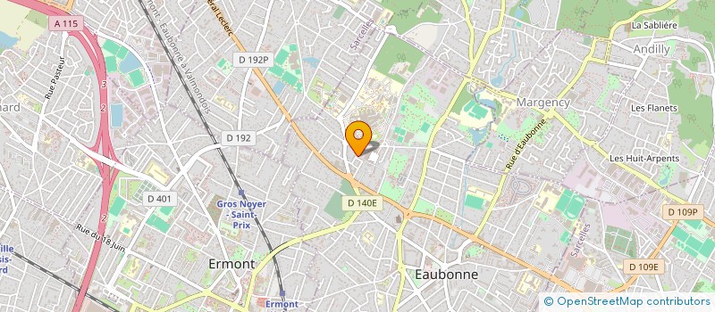 localisation de l'entreprise MONSIEUR THEO SENECAL à EAUBONNE