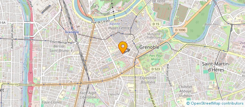 localisation de l'entreprise MONSIEUR THEO SERRANO  GRENOBLE