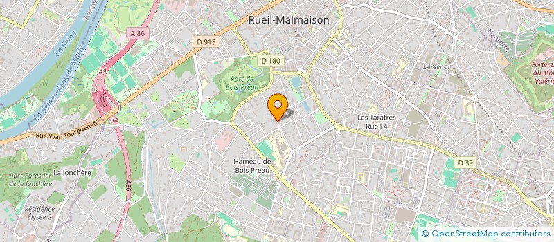localisation de l'entreprise MONSIEUR THEO SERVEAUX à RUEIL-MALMAISON