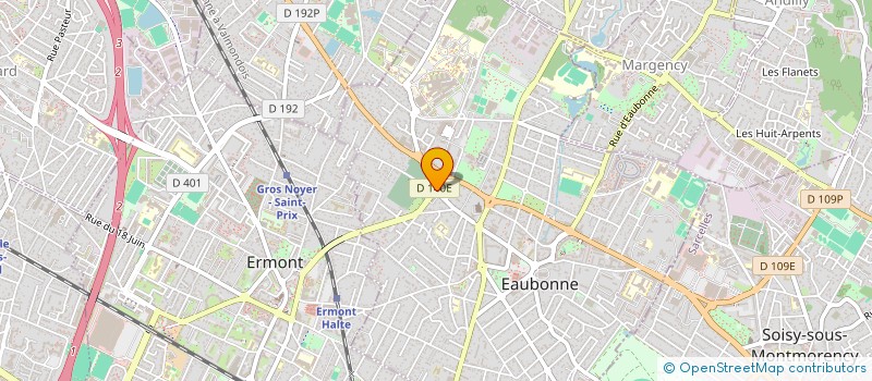 localisation de l'entreprise MONSIEUR THEO SILVAGNO à EAUBONNE