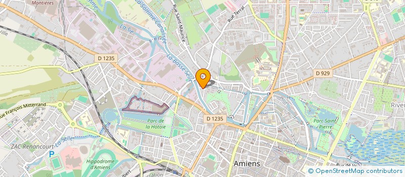 localisation de l'entreprise MONSIEUR THEO SILVAIN  AMIENS