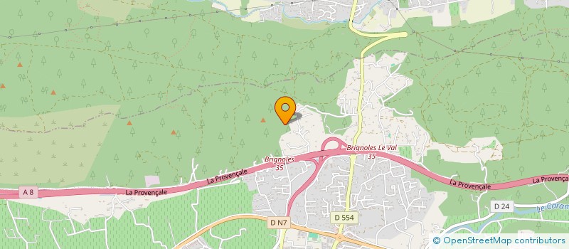 localisation de l'entreprise MONSIEUR THEO SIMONIN  BRIGNOLES