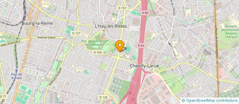 localisation de l'entreprise MONSIEUR THEO SIV à CHEVILLY-LARUE