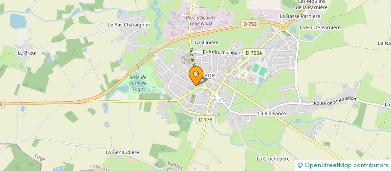 localisation de l'entreprise MONSIEUR THEO SUET  LEGE