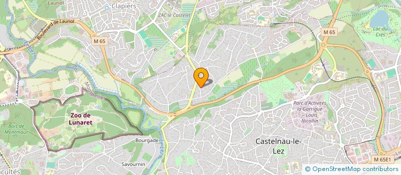 localisation de l'entreprise MONSIEUR THEO SUTRA  CASTELNAU-LE-LEZ