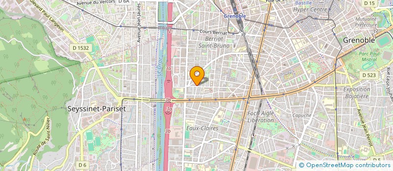 localisation de l'entreprise MONSIEUR THEO TAGAND  GRENOBLE