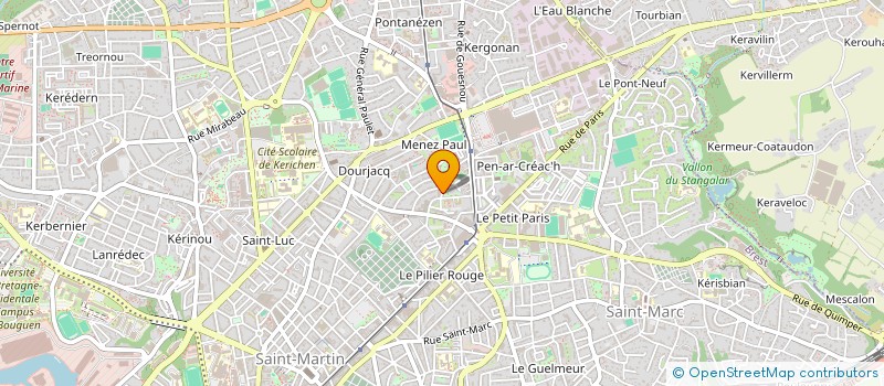 localisation de l'entreprise MONSIEUR THEO TANGUY à BREST