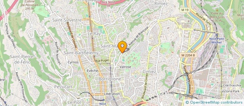 localisation de l'entreprise MONSIEUR THEO TAPIA à NICE