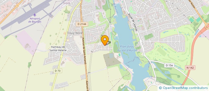 localisation de l'entreprise MONSIEUR THEO TESSIER  BOURGES