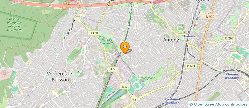 localisation de l'entreprise MONSIEUR THEO THEO FOURNIER à ANTONY