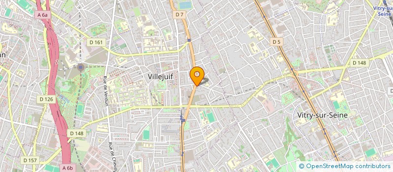 localisation de l'entreprise MONSIEUR THEO THEO ROJAS  VILLEJUIF