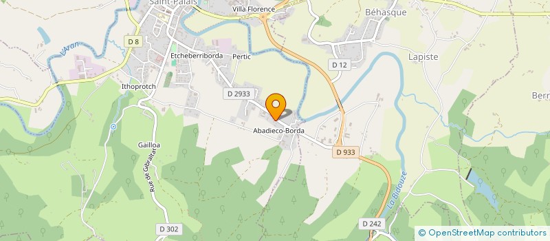 localisation de l'entreprise MONSIEUR THEO TICOULET  ORTHEZ