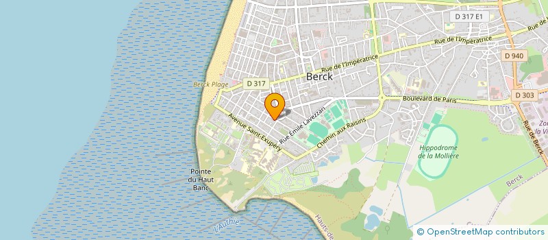 localisation de l'entreprise MONSIEUR THEO TILLIETTE  BERCK