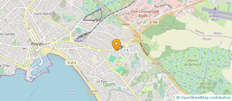 localisation de l'entreprise MONSIEUR THEO TOKAREK  ROYAN