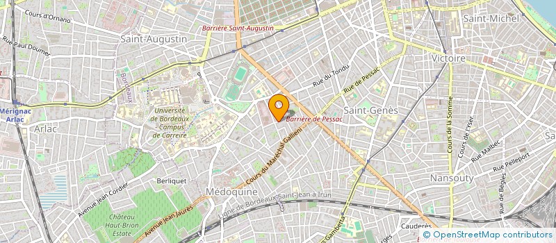 localisation de l'entreprise MONSIEUR THEO TOULEMONDE  BORDEAUX