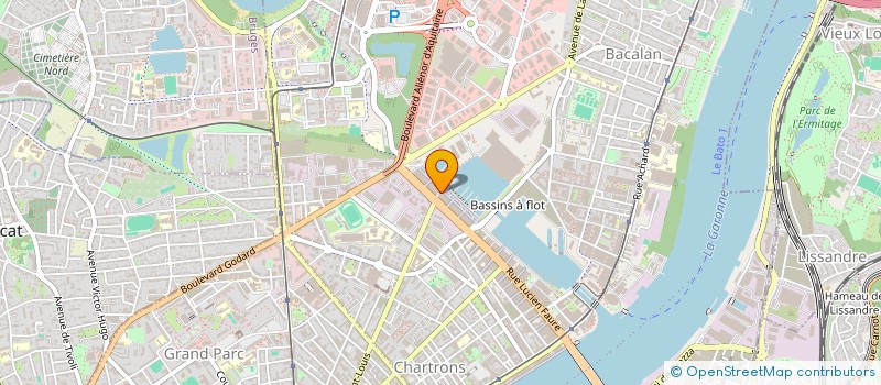 localisation de l'entreprise MONSIEUR THEO TOUSSAINT  BORDEAUX