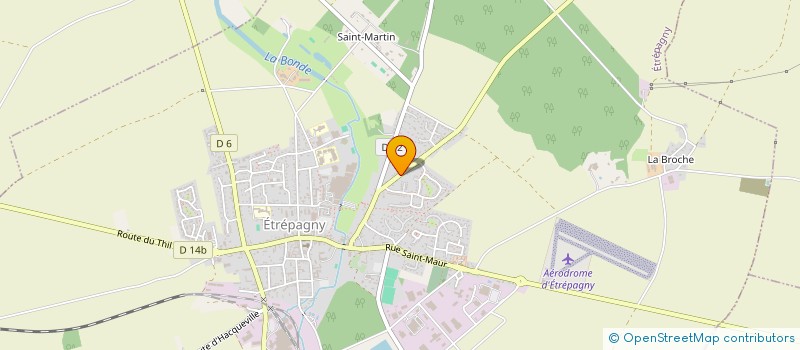 localisation de l'entreprise MONSIEUR THEO TRUVELOT  ETREPAGNY