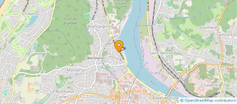 localisation de l'entreprise MONSIEUR THEO TURNACO  ANGLET