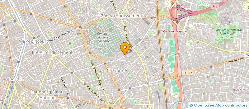 localisation de l'entreprise MONSIEUR THEO UBATELO à PARIS