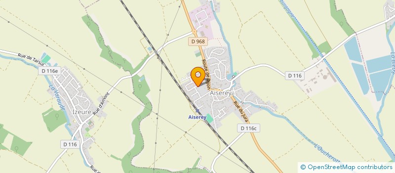 localisation de l'entreprise MONSIEUR THEO VAITILINGOM  AISEREY