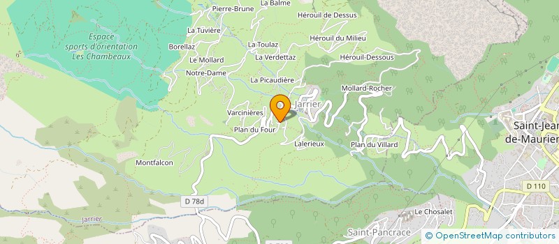 localisation de l'entreprise MONSIEUR THEO VALET  JARRIER