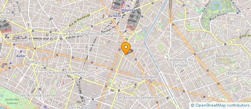 localisation de l'entreprise MONSIEUR THEO VAN DEN DRIES  PARIS