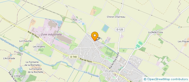 localisation de l'entreprise MONSIEUR THEO VANDENBULCKE  PRAHECQ