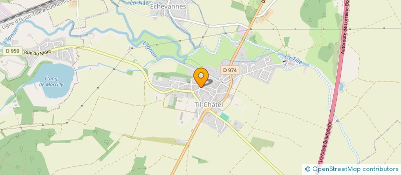 localisation de l'entreprise MONSIEUR THEO VANNESSON  TIL-CHATEL