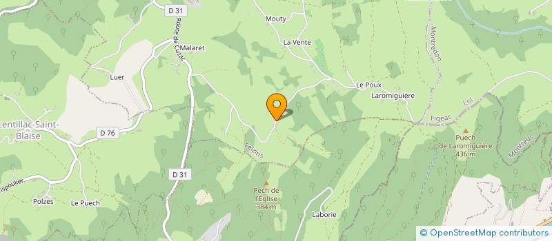 localisation de l'entreprise MONSIEUR THEO VANSTAEN  FELZINS