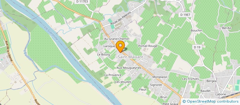 localisation de l'entreprise MONSIEUR THEO VAZ NUNES  SAINT-MAIXANT