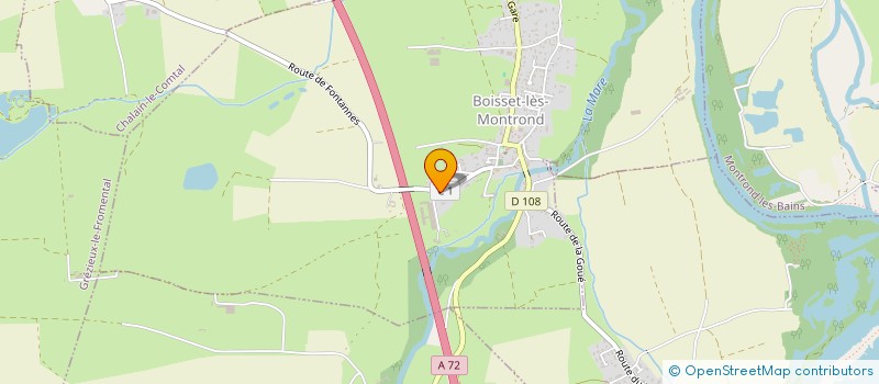 localisation de l'entreprise MONSIEUR THEO VEDEL  BOISSET-LES-MONTROND